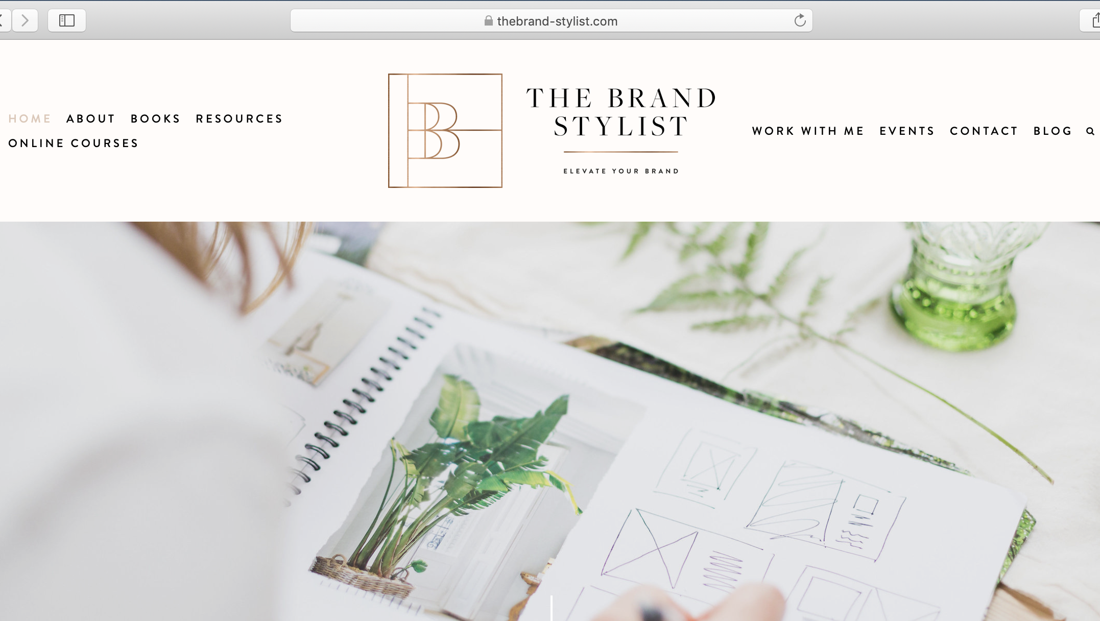 My Inspiration Website - student project