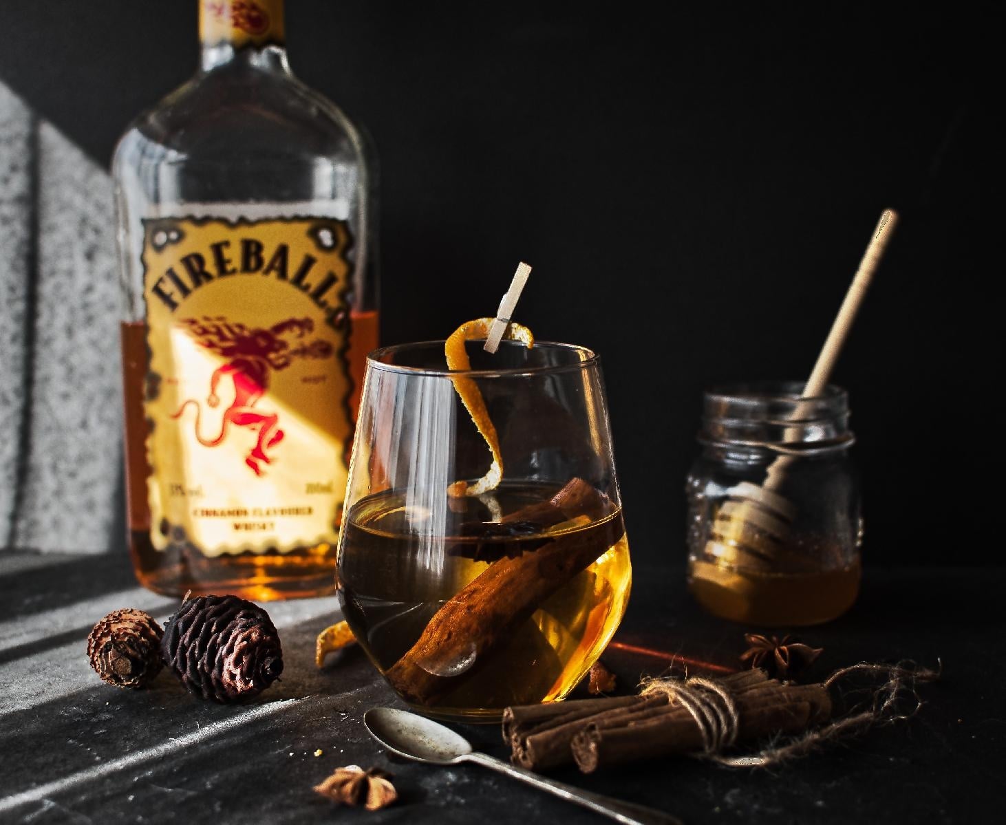 Cinnamon Hot Toddy - student project