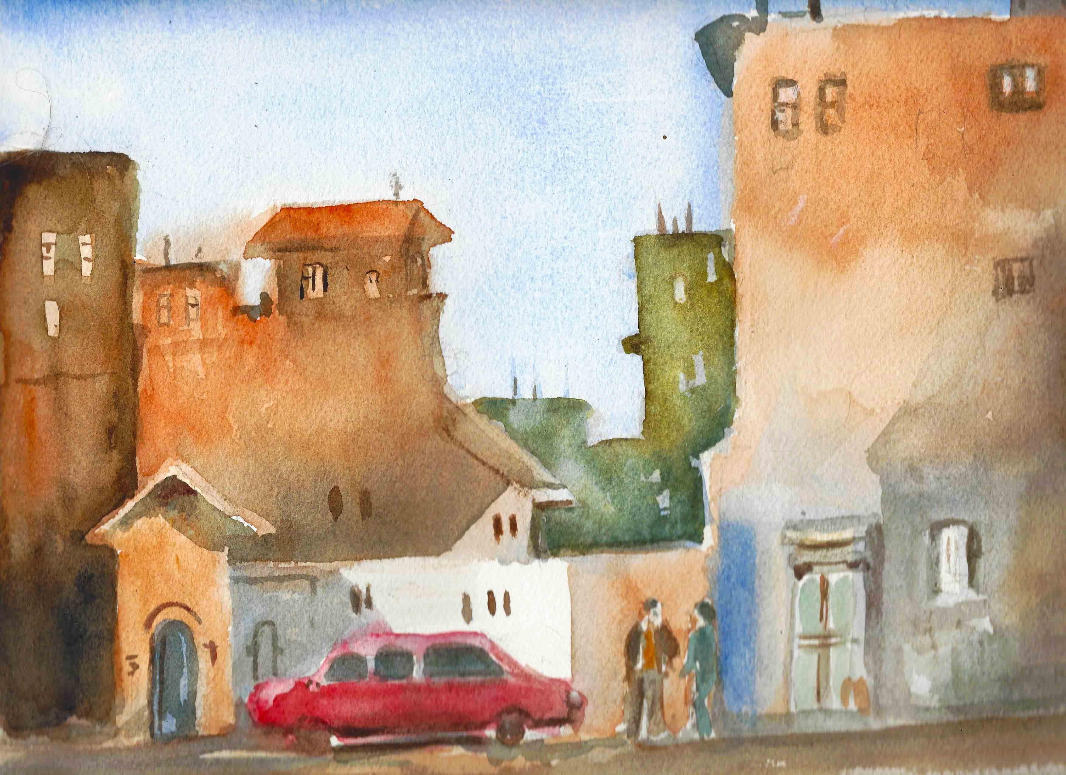 Street Scene - student project