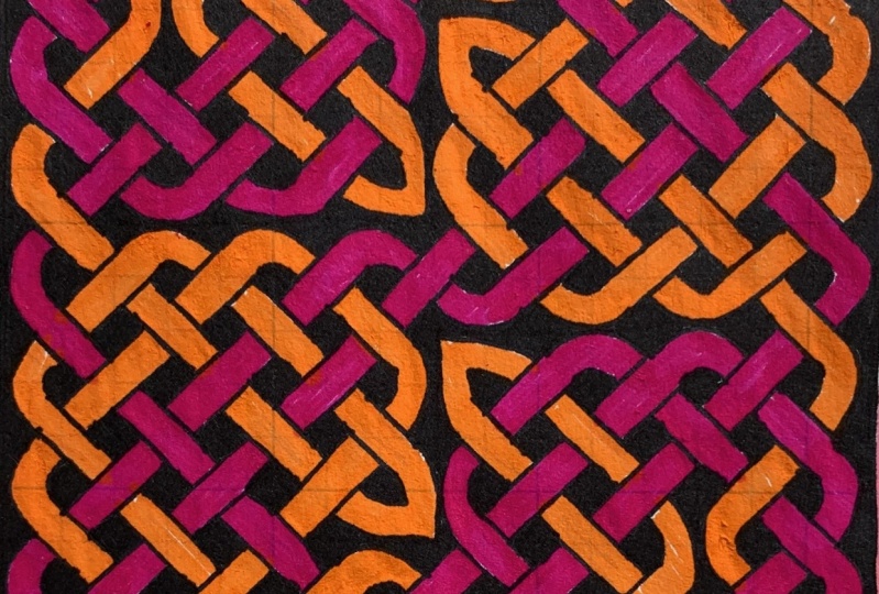 Large Scale Celtic Knot