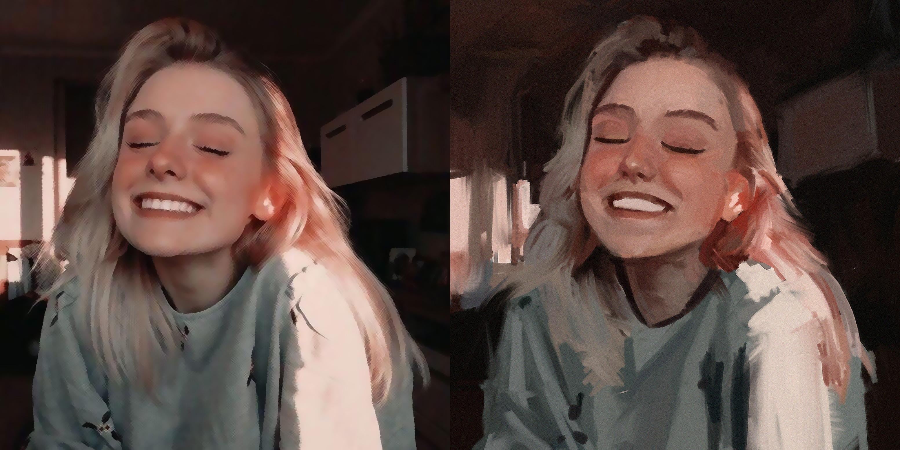 Portrait Practice - student project