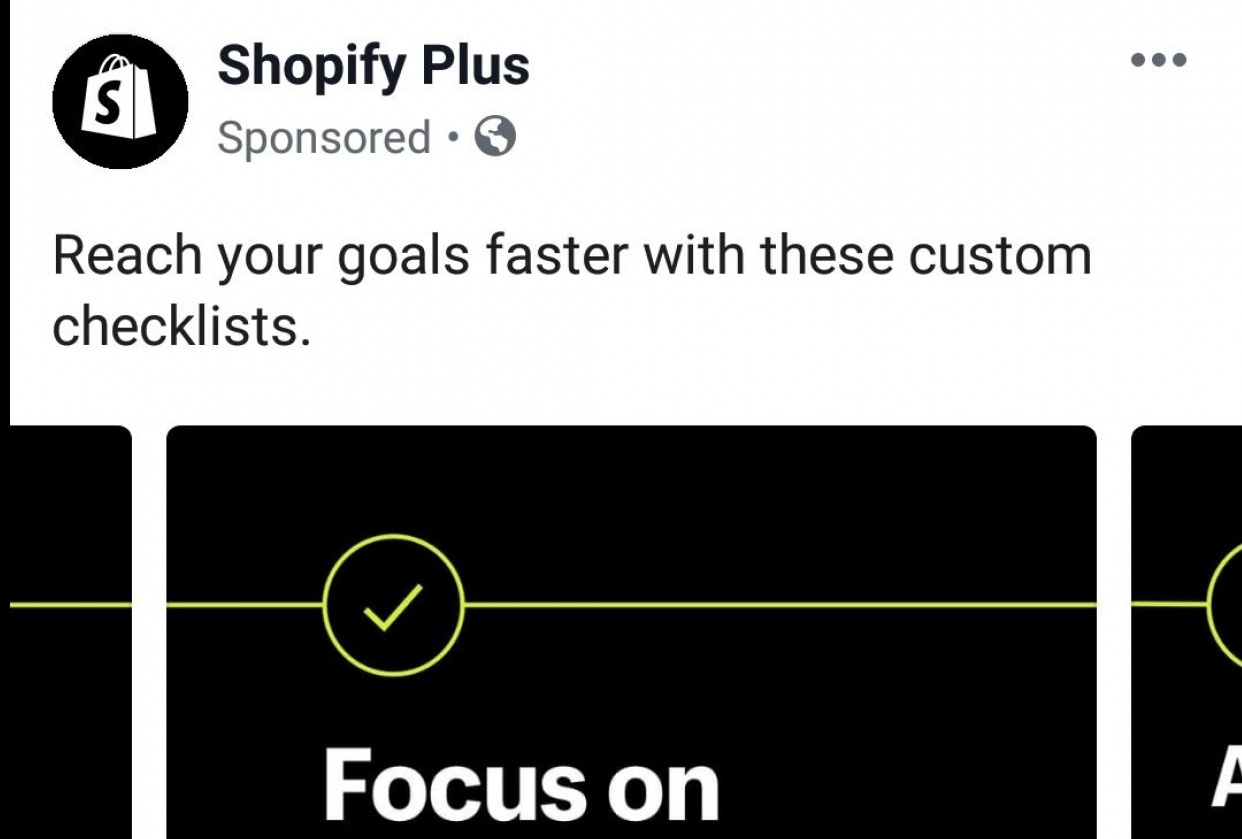 Ads from Facebook - student project