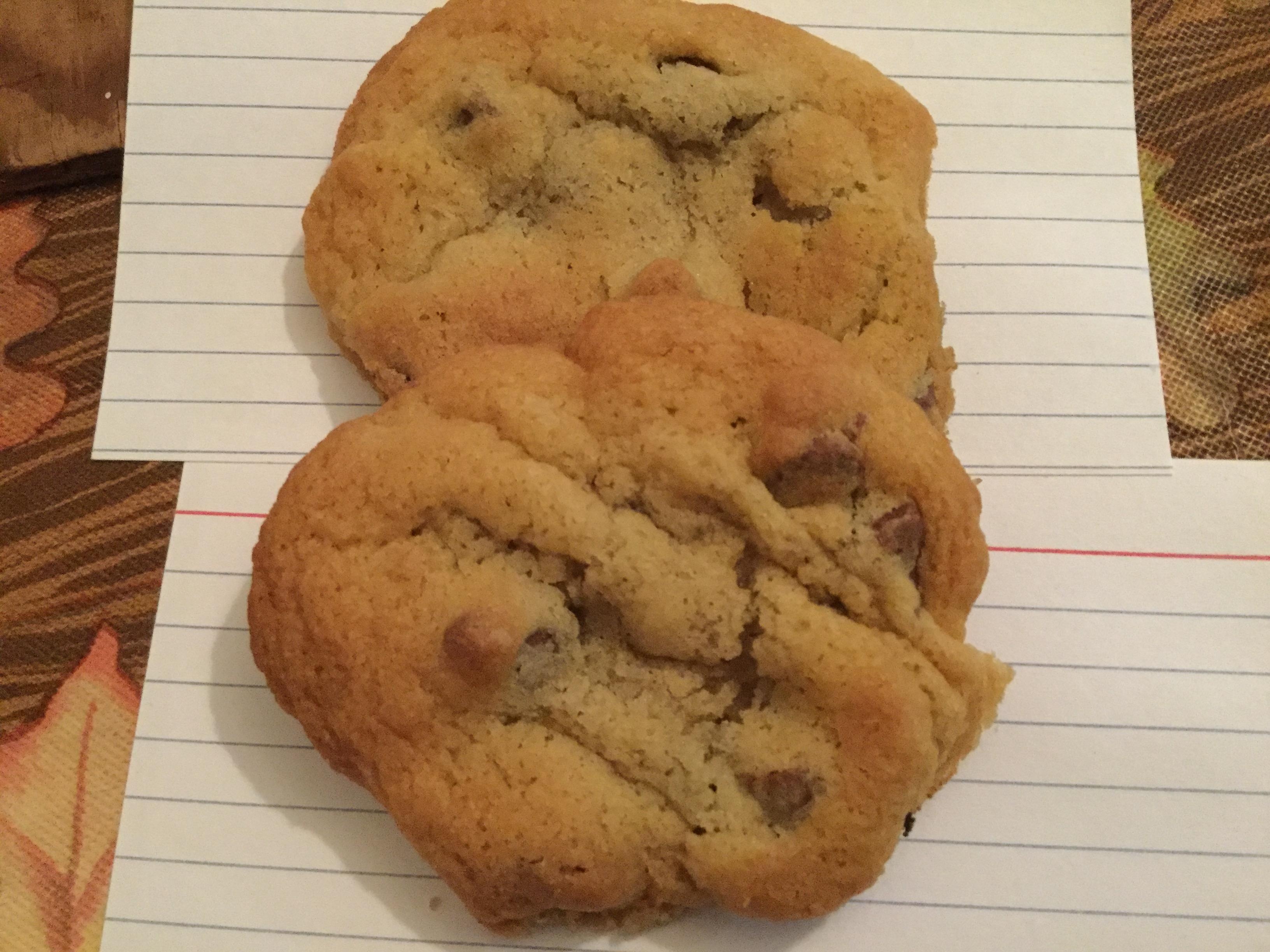 Chocolate chip cookies - student project