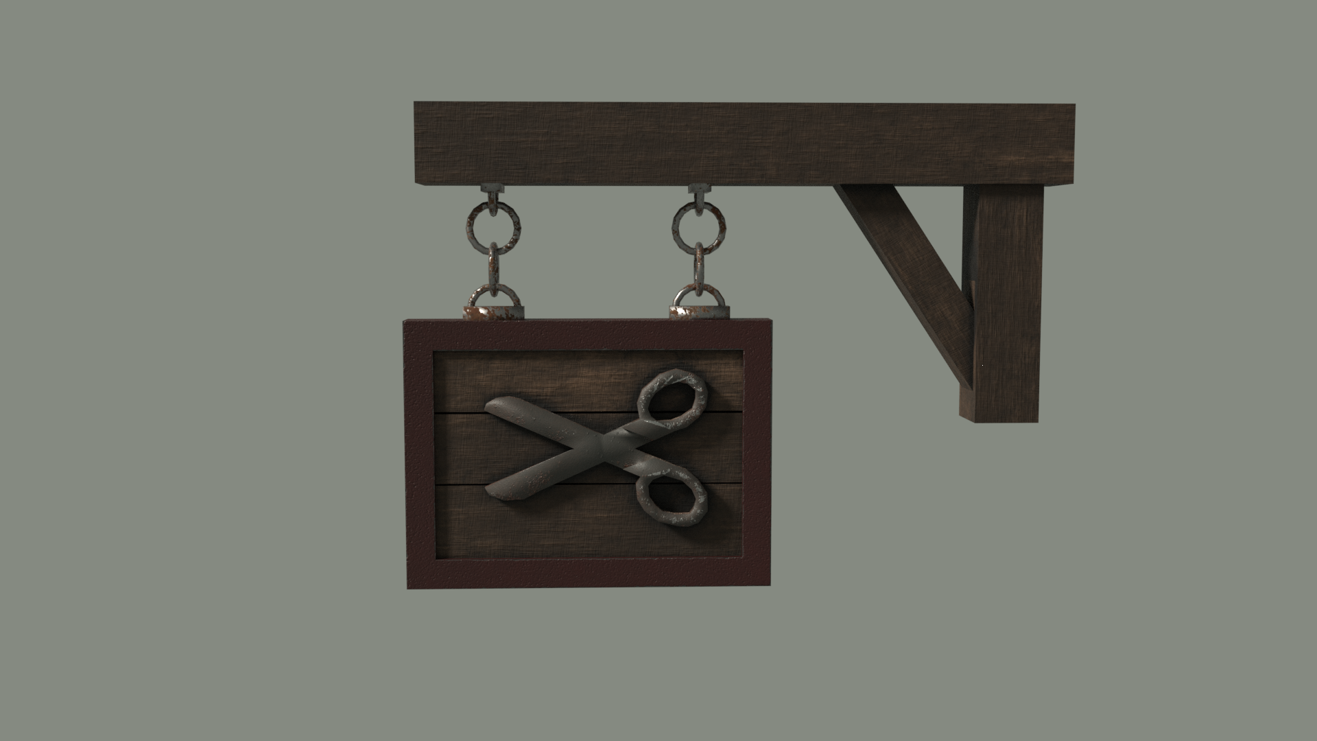 Seamstress Sign - student project
