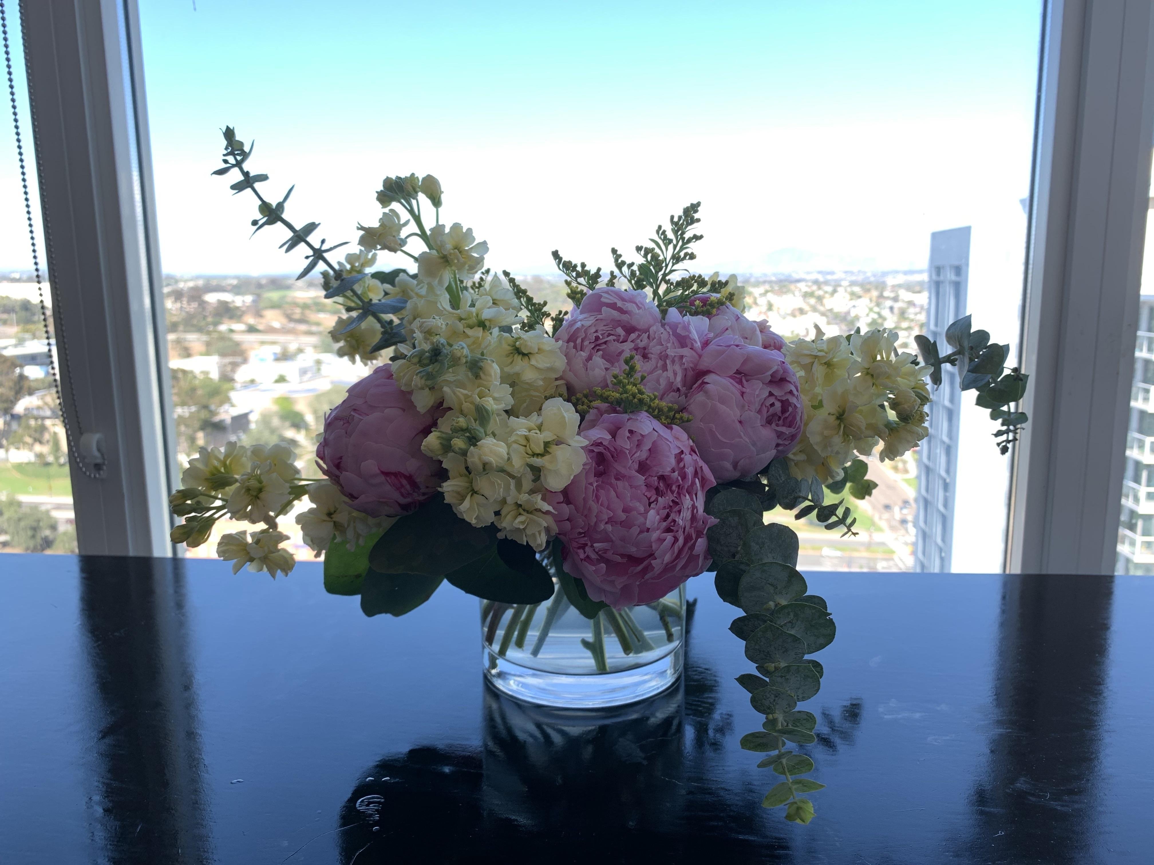 Pretty Peonies - student project