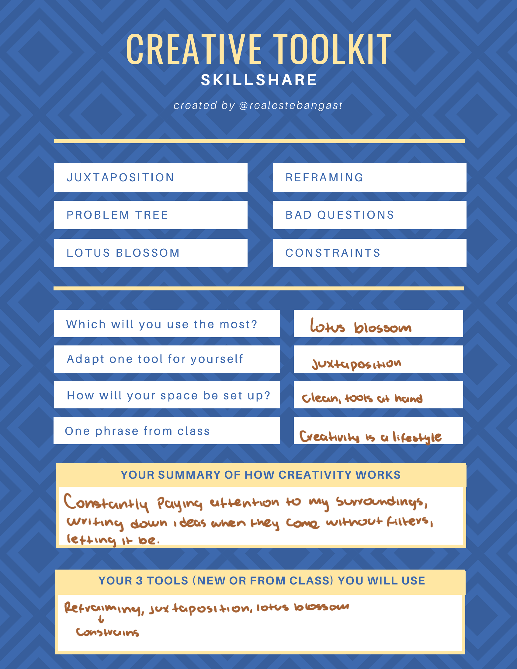 Creative Toolkit Exercises