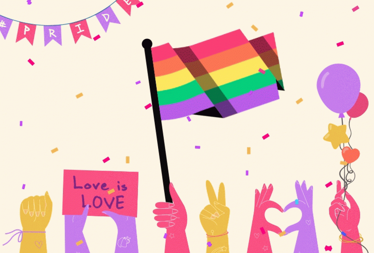 Flag Animation - student project