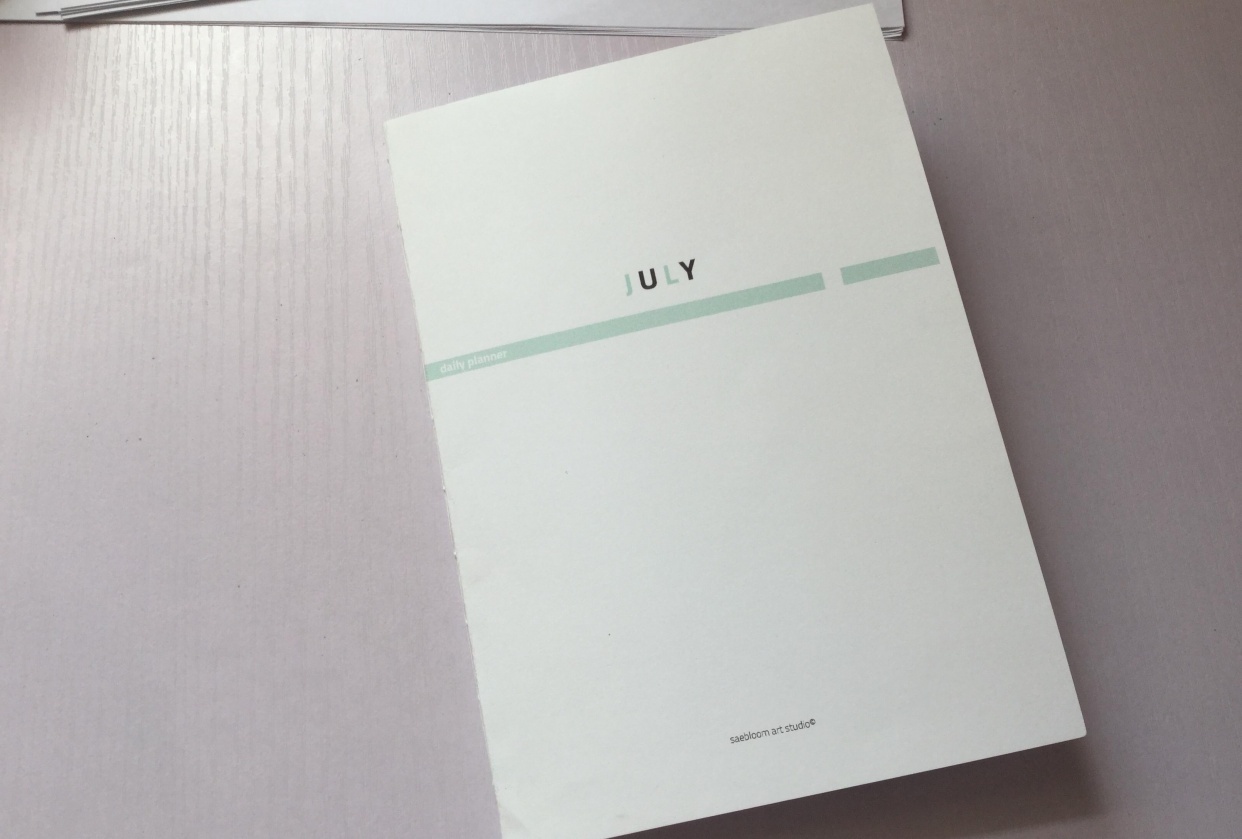 Daily planner - student project
