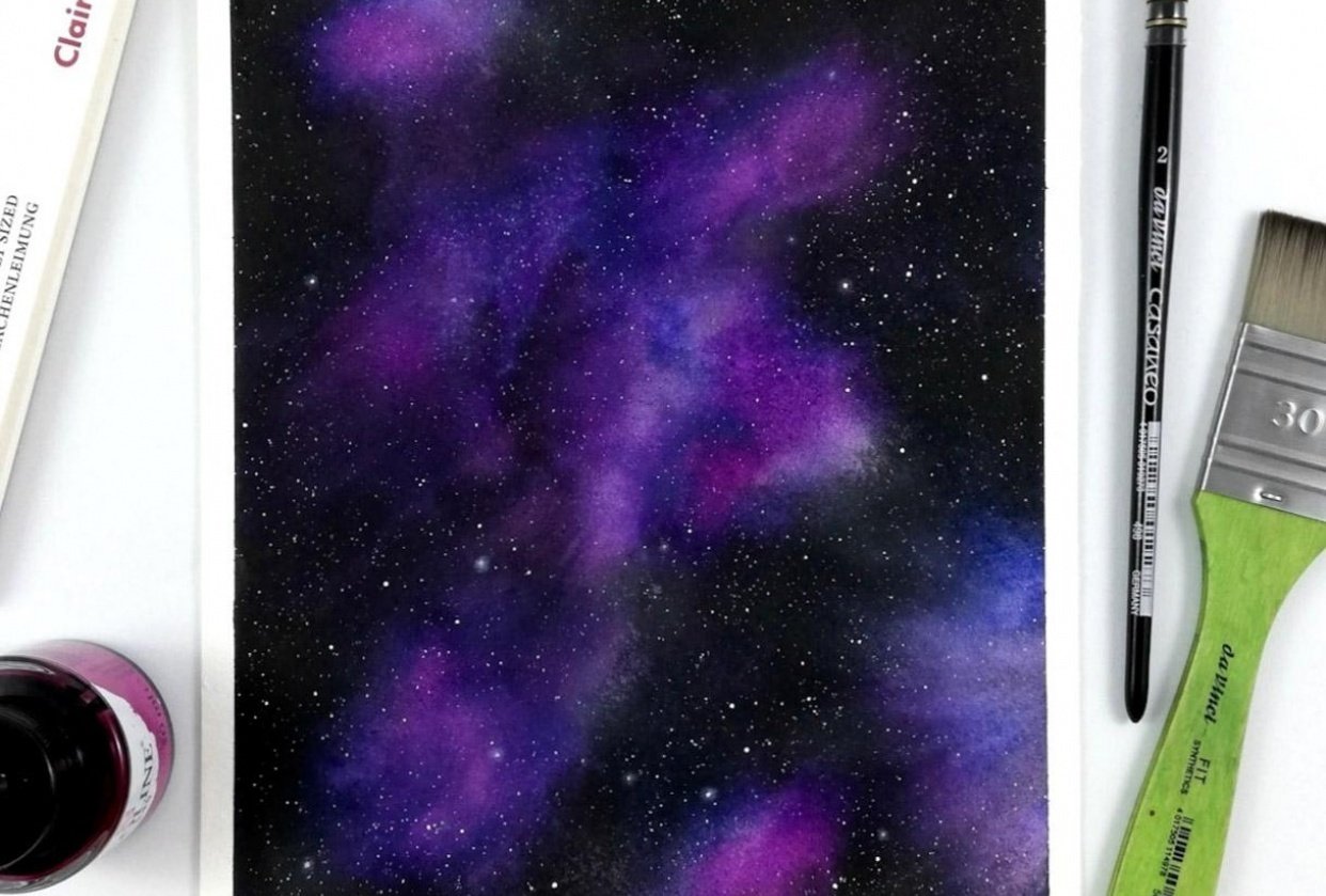 my galaxy nebula - student project