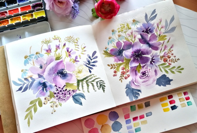 Vintage Loose Florals