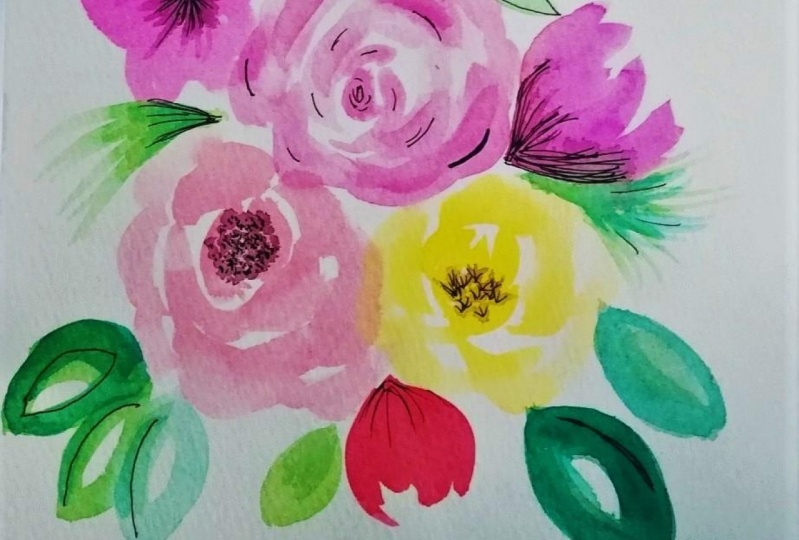 Loose florals