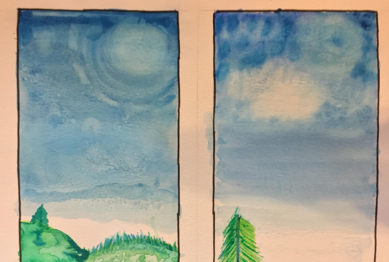 Night Sky - student project