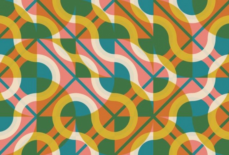 Layered Truchet Pattern