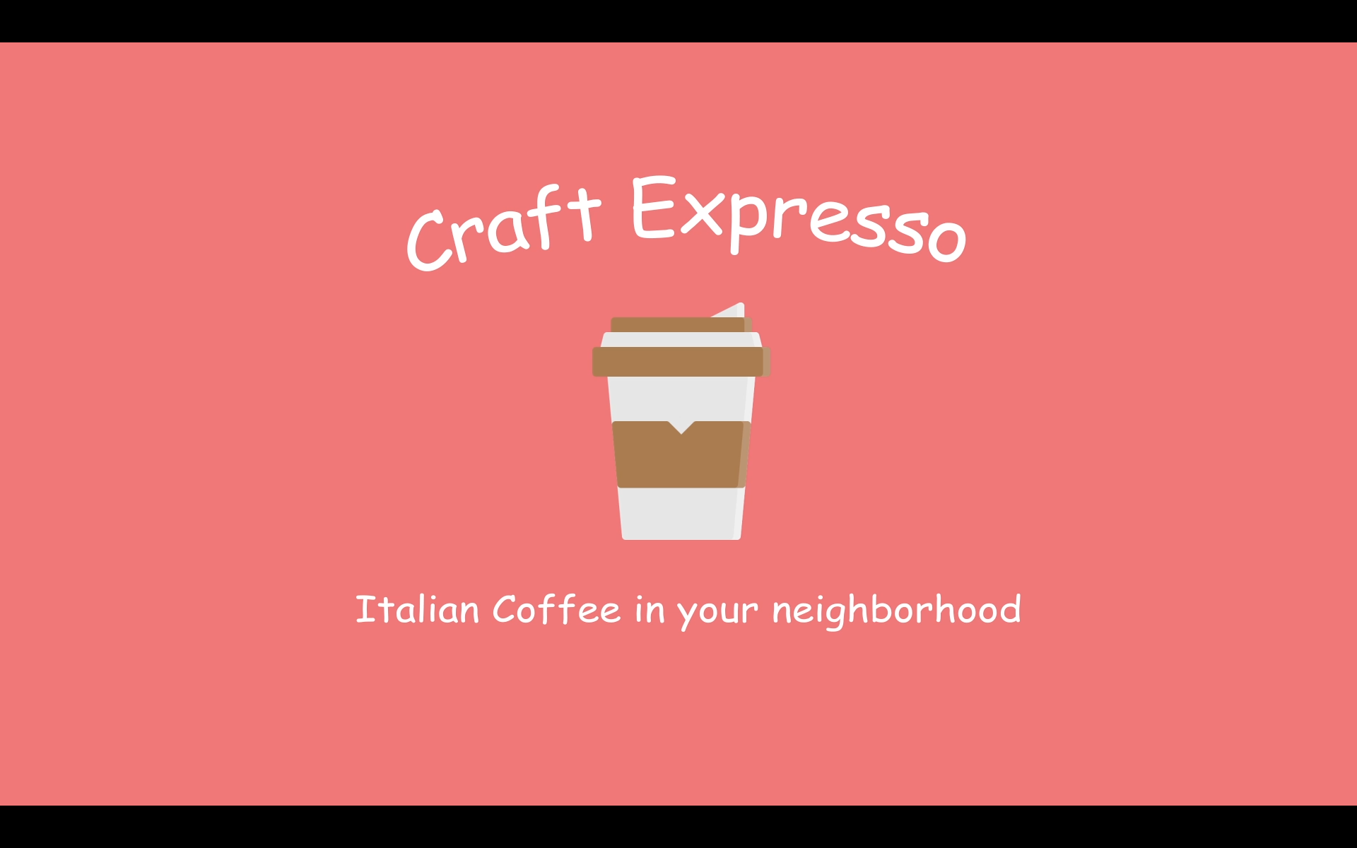 Skillshare Class Project - Craft Espresso - student project
