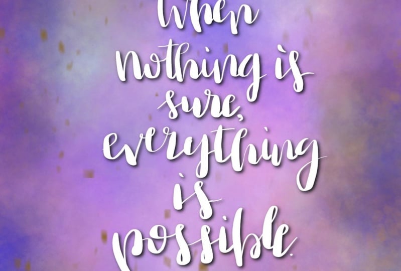 Lettering with motor issues...
