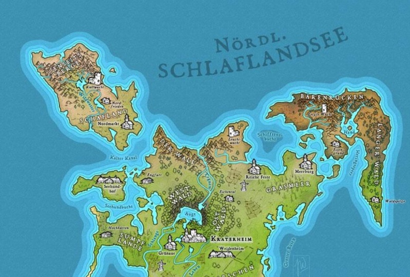 Map Drawing III - Icons and Labels