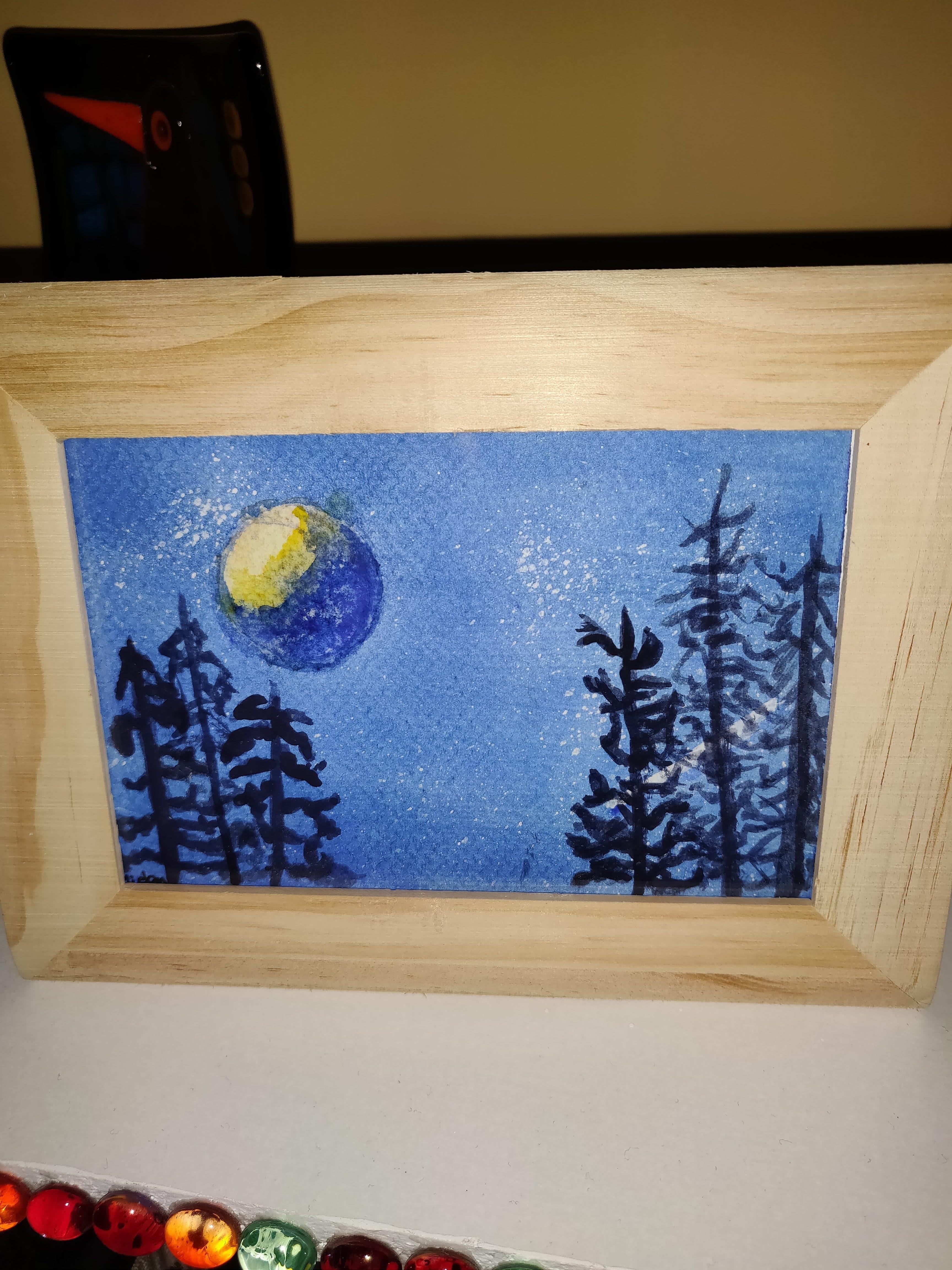 Hielan's painting - student project