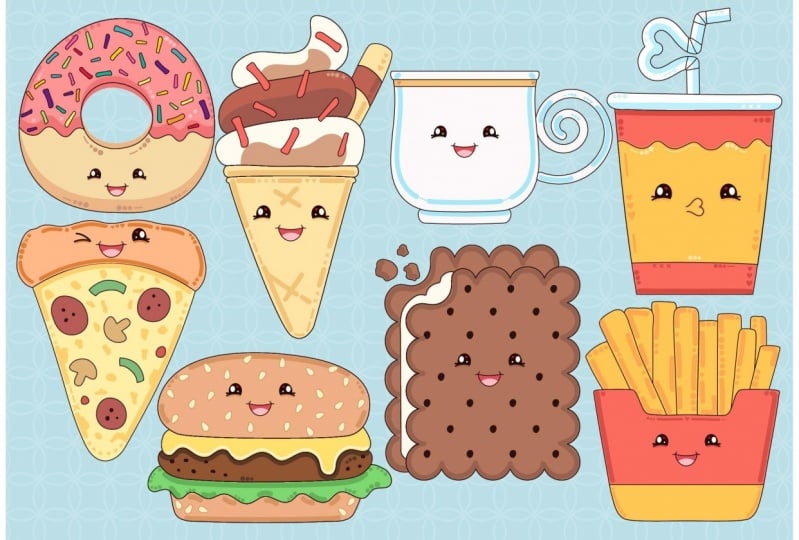 HOW TO DRAW A CUTE ICE CREAM EASY STEP BY STEP - KAWAII DRAWINGS - YouTube