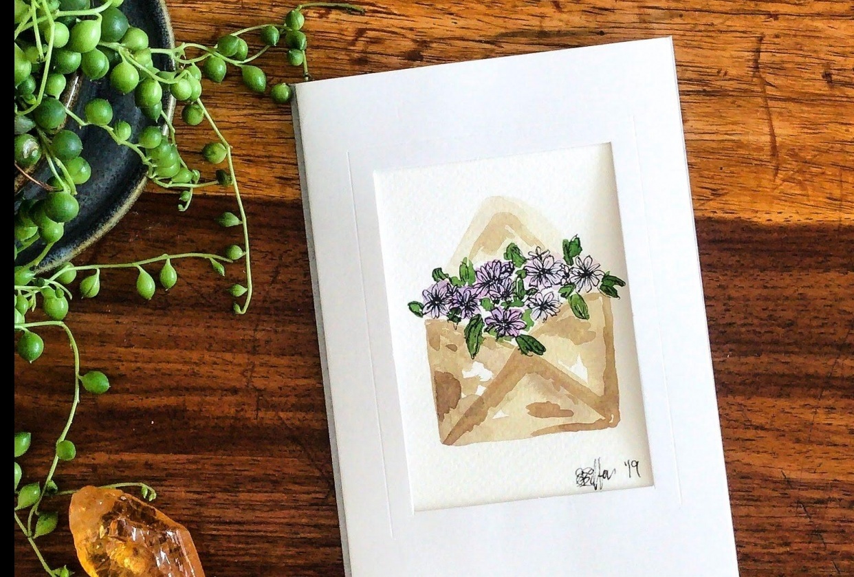 Love Letters from Wildflowers - student project