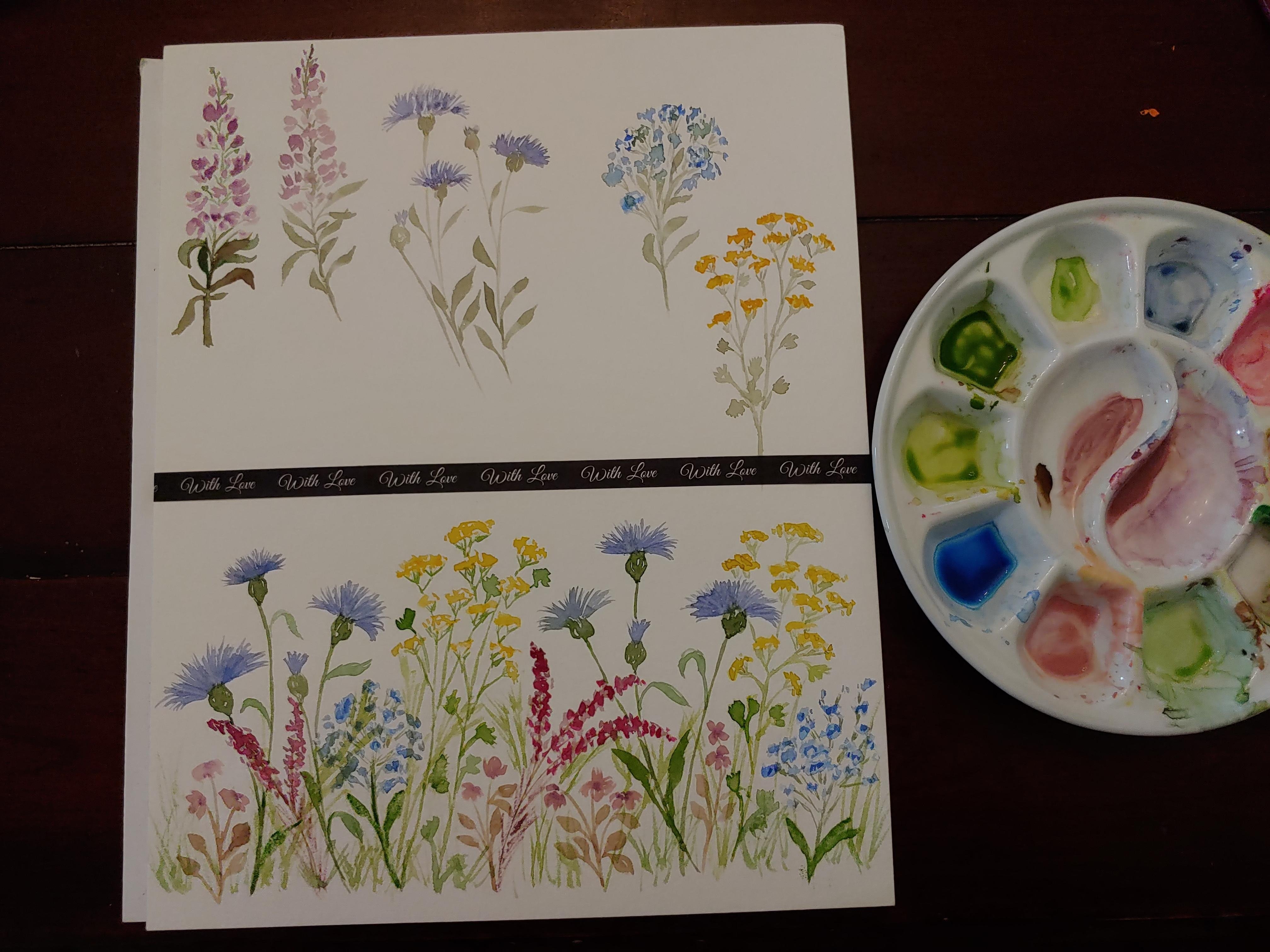 Wild Flower Meadow - student project