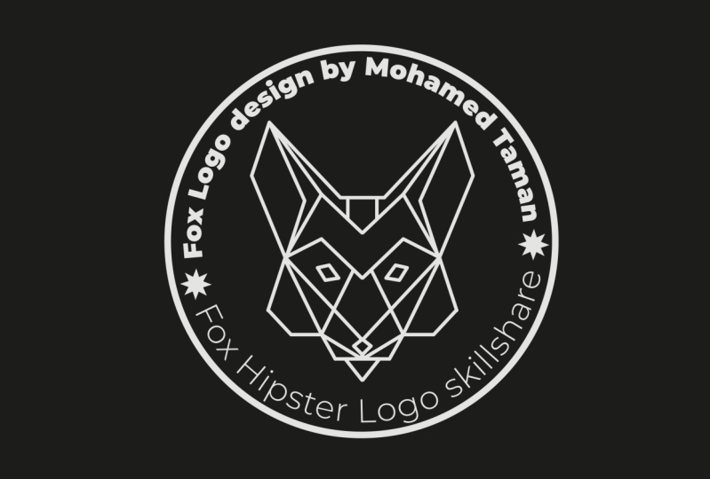 Practice Project For Design a Hipster Logo