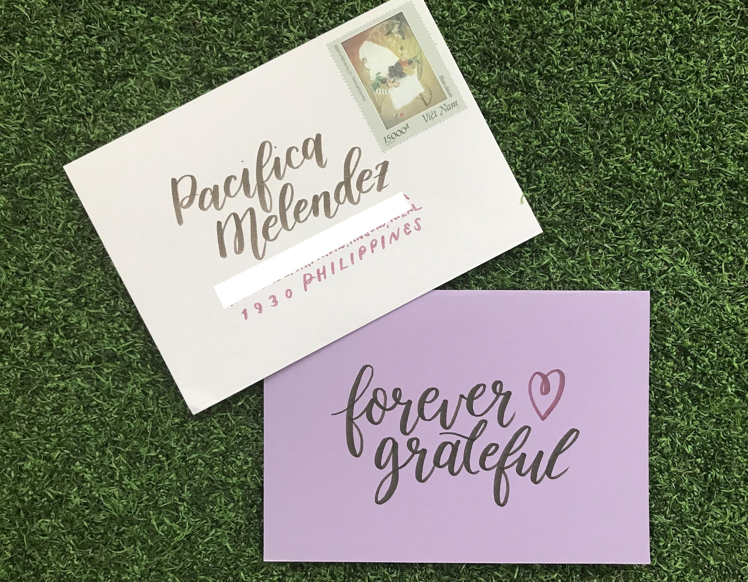 Letter to mom - student project