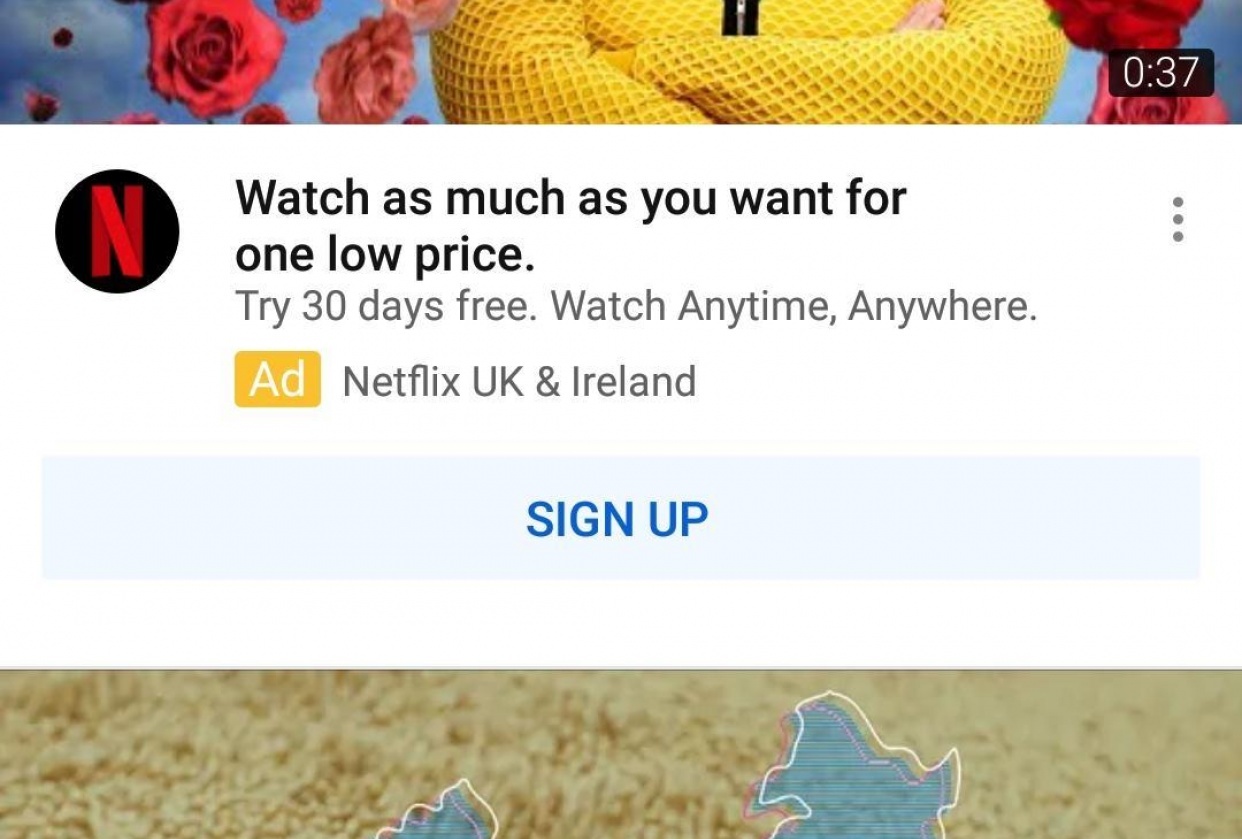 YouTube Ad Setup - student project