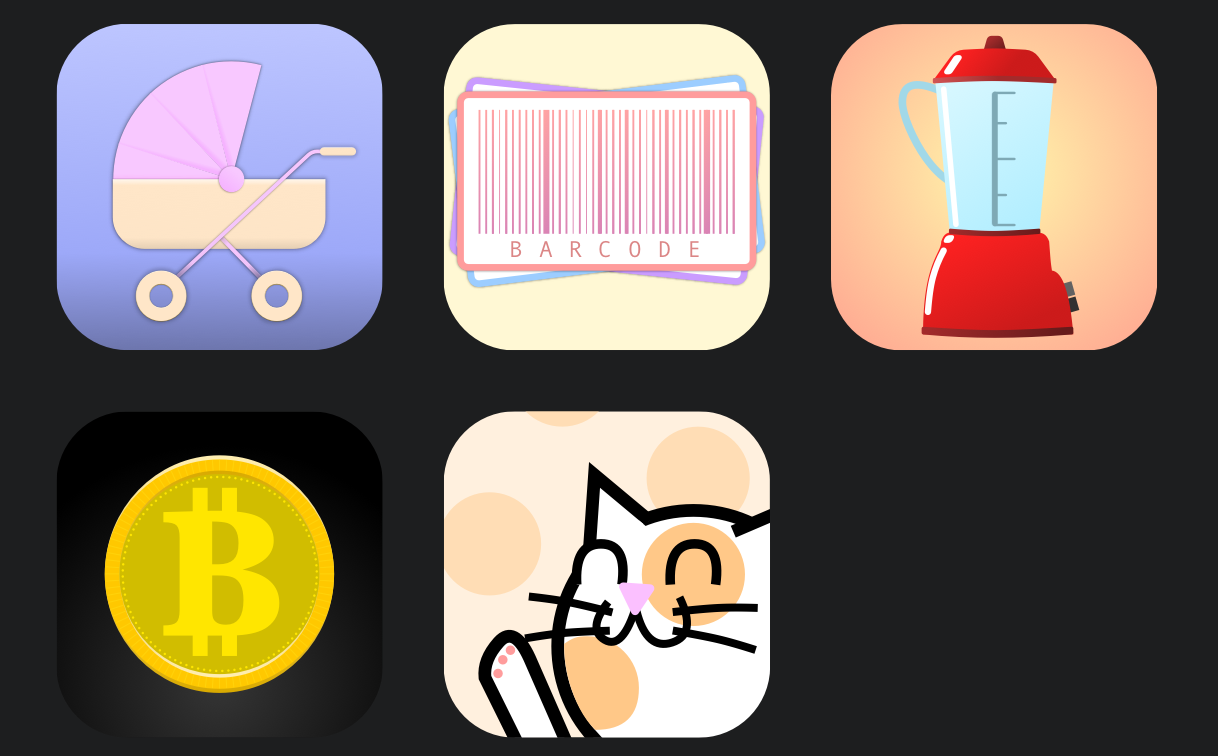 Multiple App Icons - student project