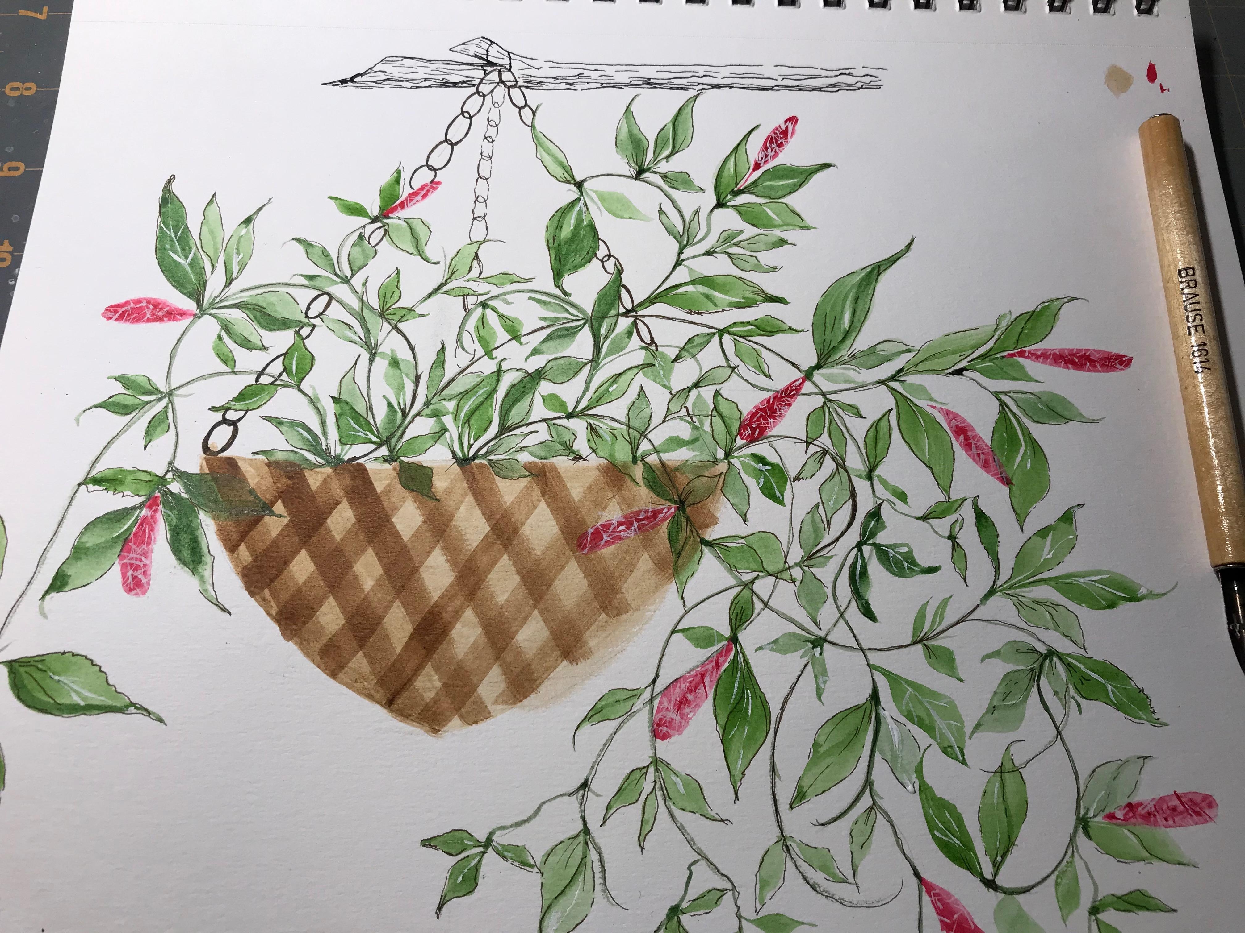 Wedge brush project - student project