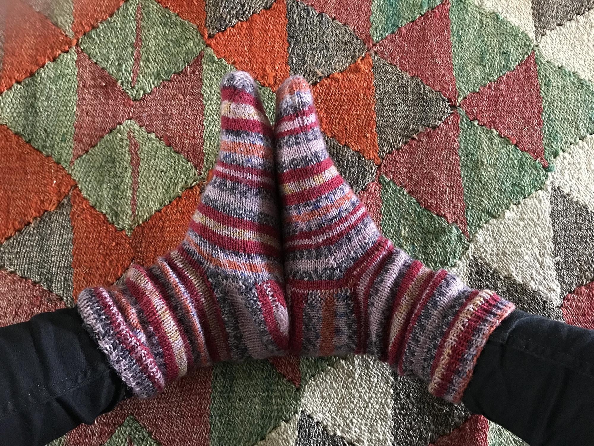 Boho socks - student project