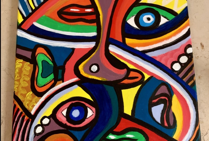 Confusion - Picasso Inspired Artwork