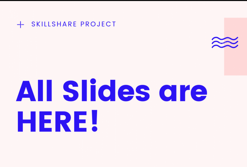 All Slides are HERE!