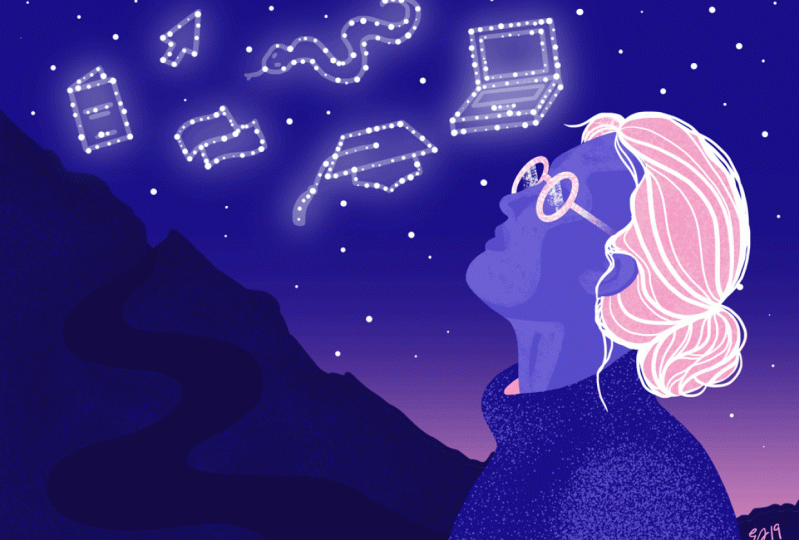 Enticed by a constellation of possibilities