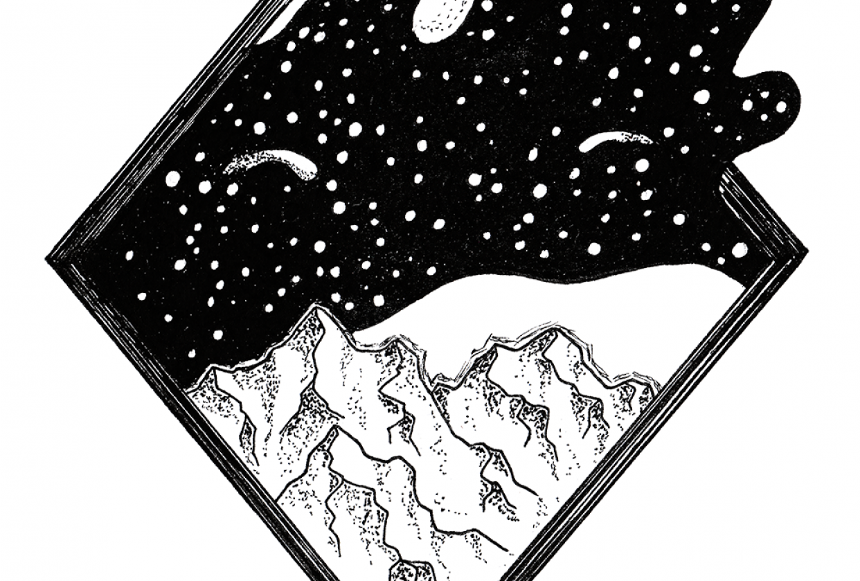 Drawing Galaxies with Fineliners - student project