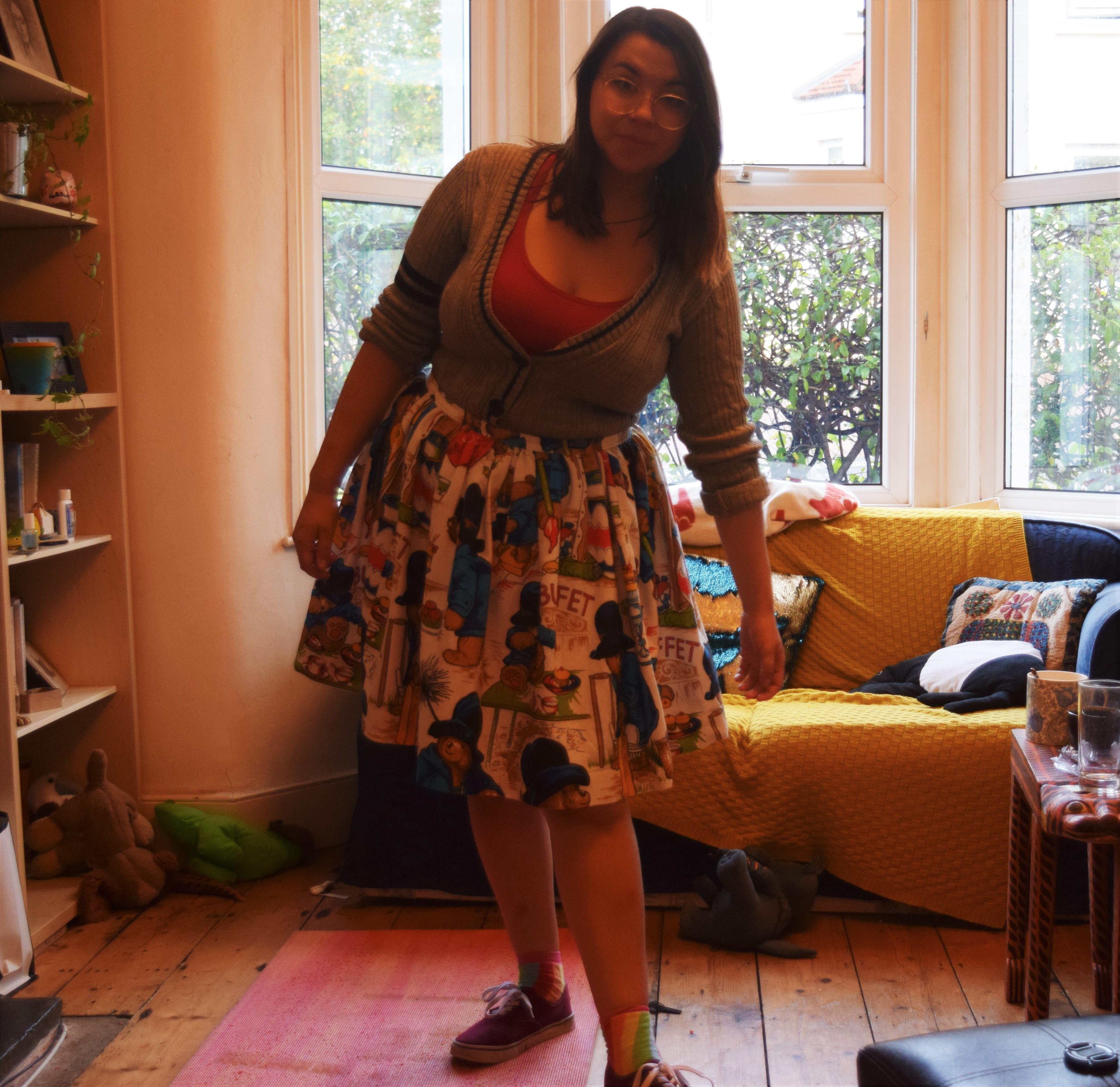 Paddington Bear Skirt - student project