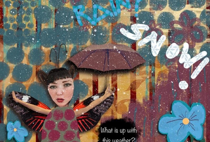 Crazy collage and crazy weather