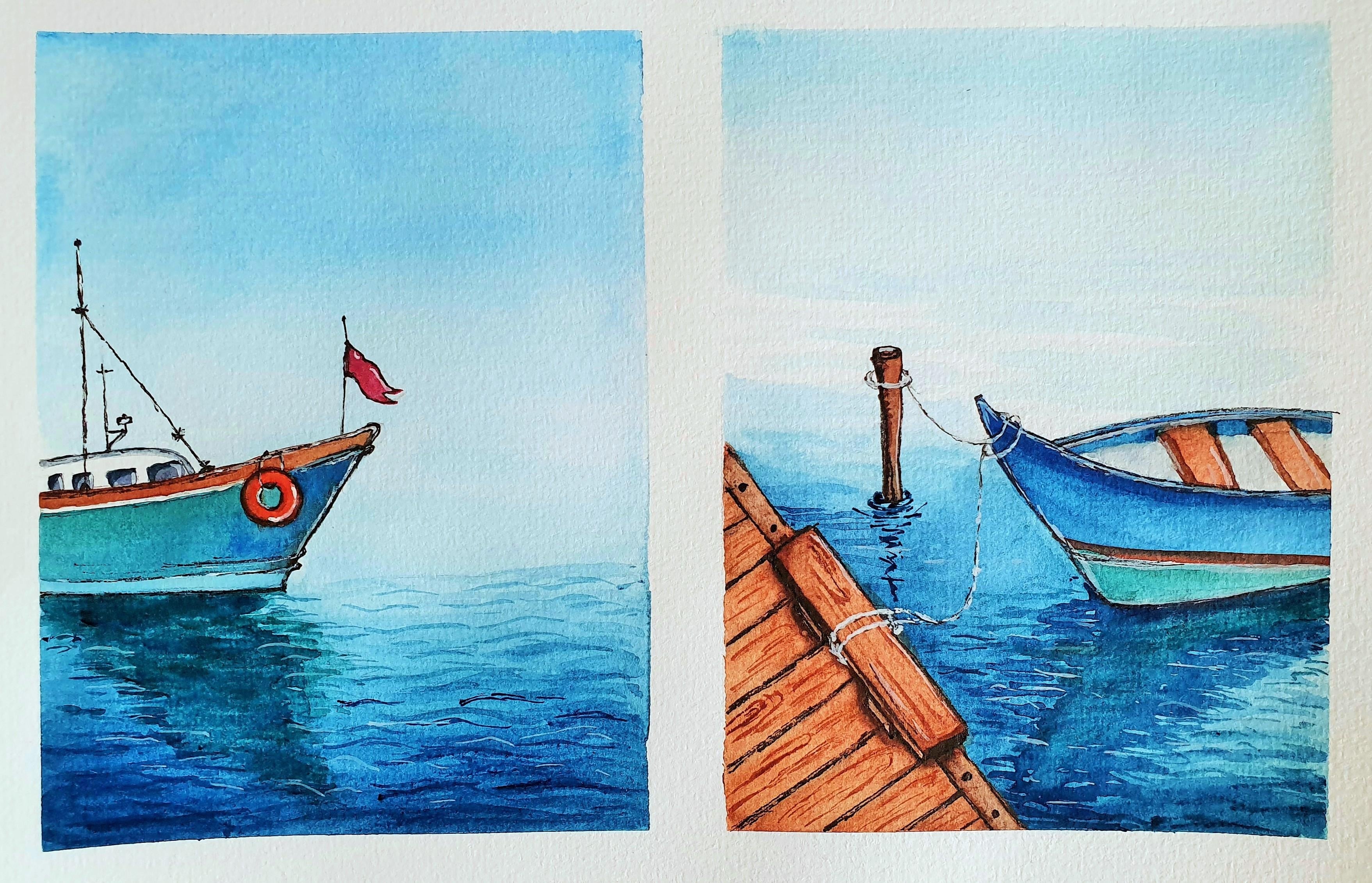 Advance seascape - student project
