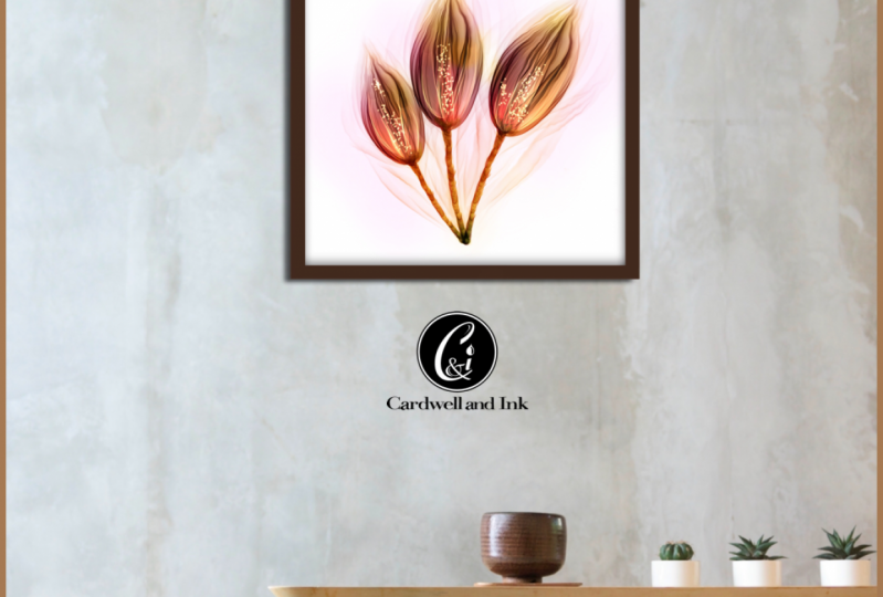 Botanical inspired alcohol inks