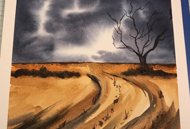 Stormy Countryside