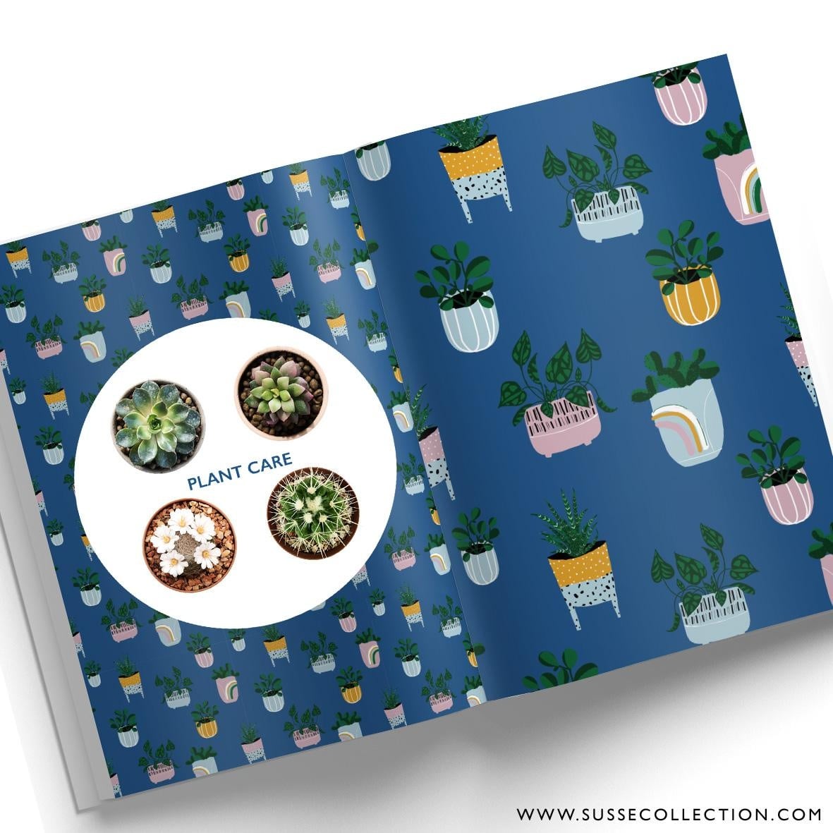 Plant Pattern for book idea - student project