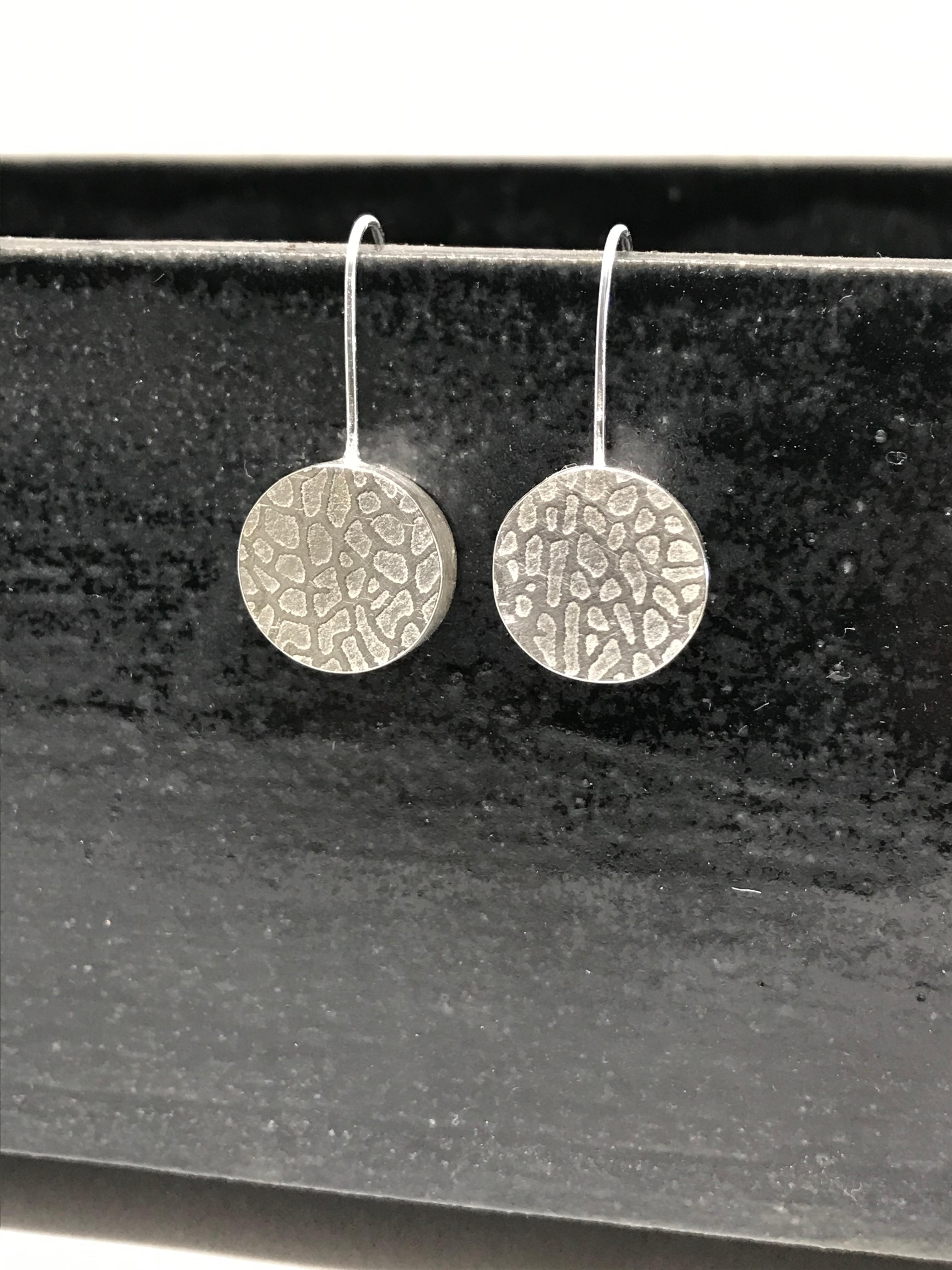 Hat Box Earrings - student project
