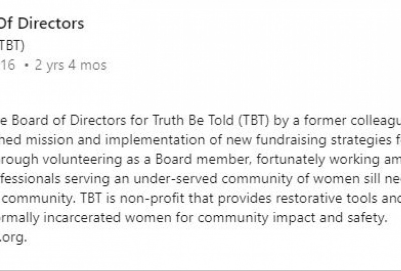 LinkedIn Profile Update - Edwin