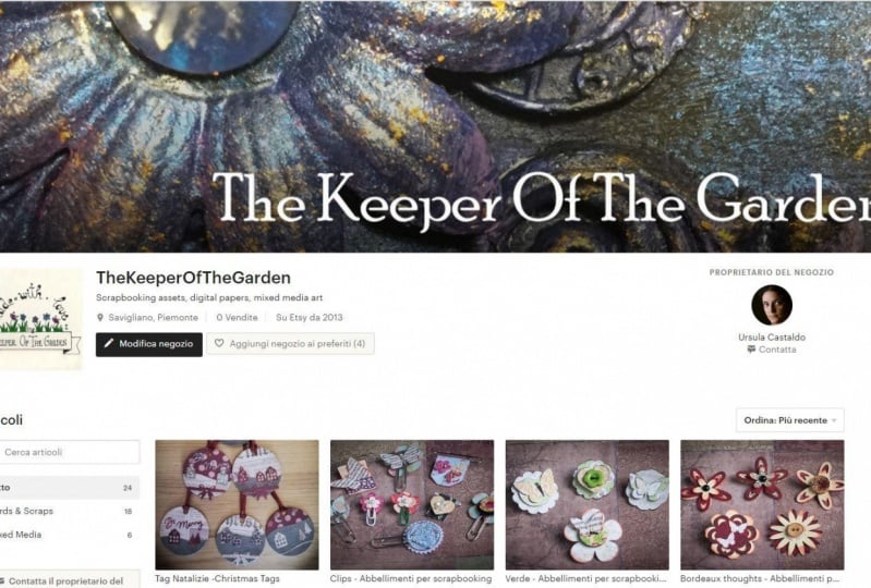 My new shop on Etsy