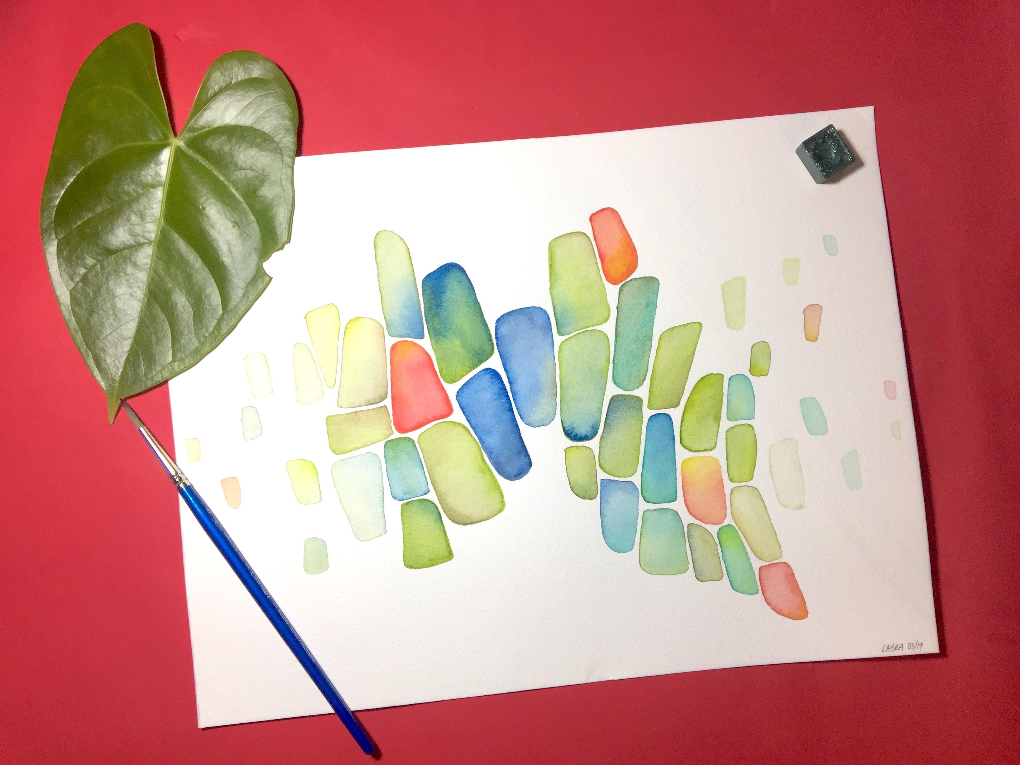 Multiple color plant cells - student project