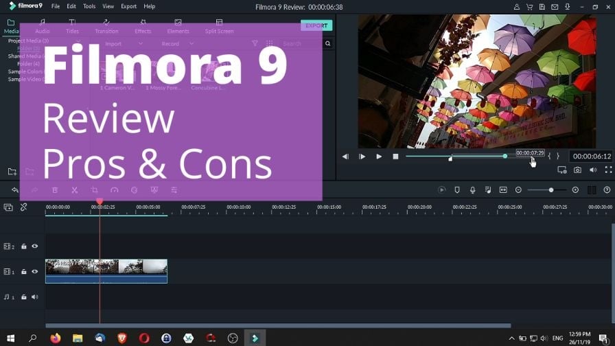 Filmora 9 Project - student project