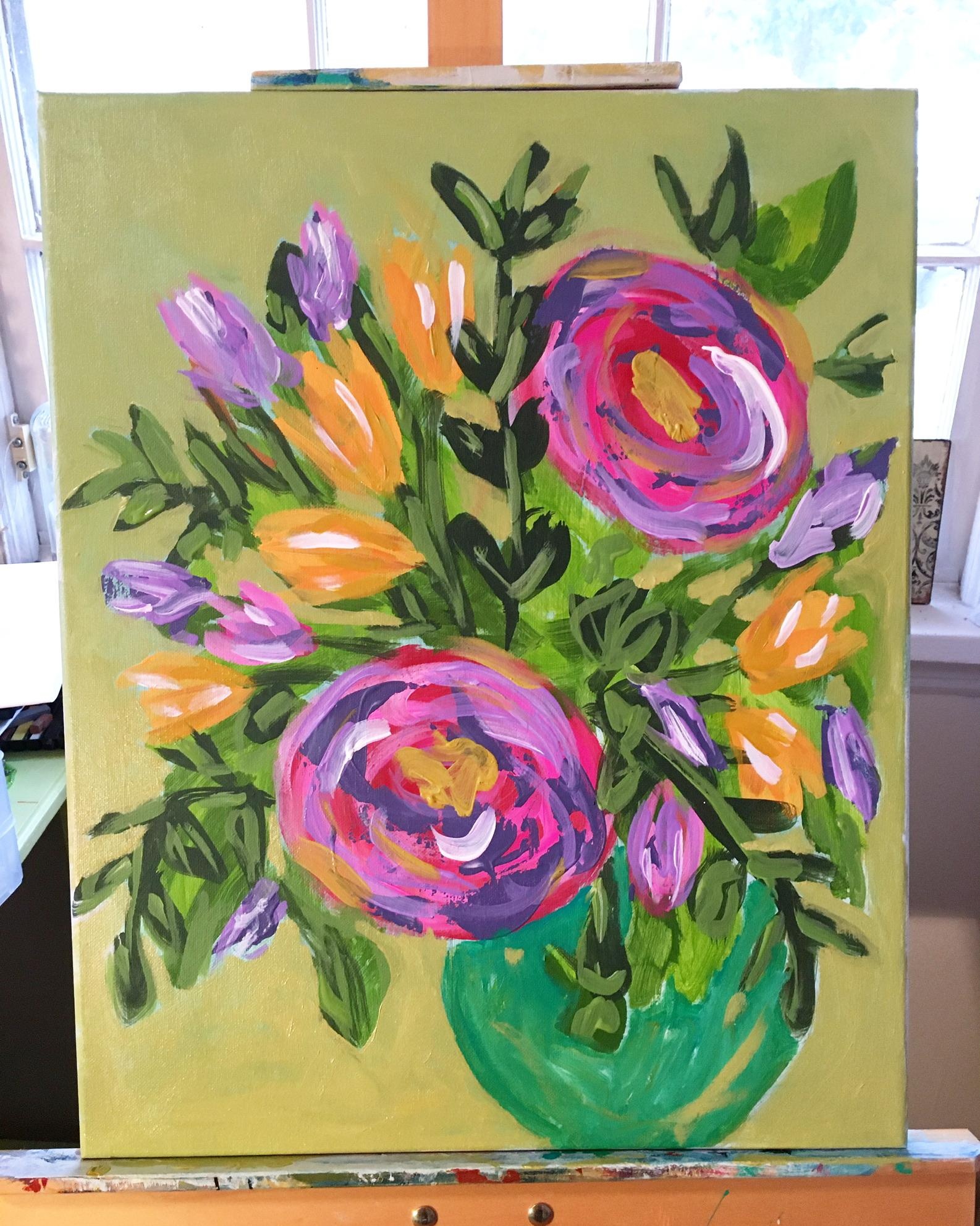 Loose flowers - student project