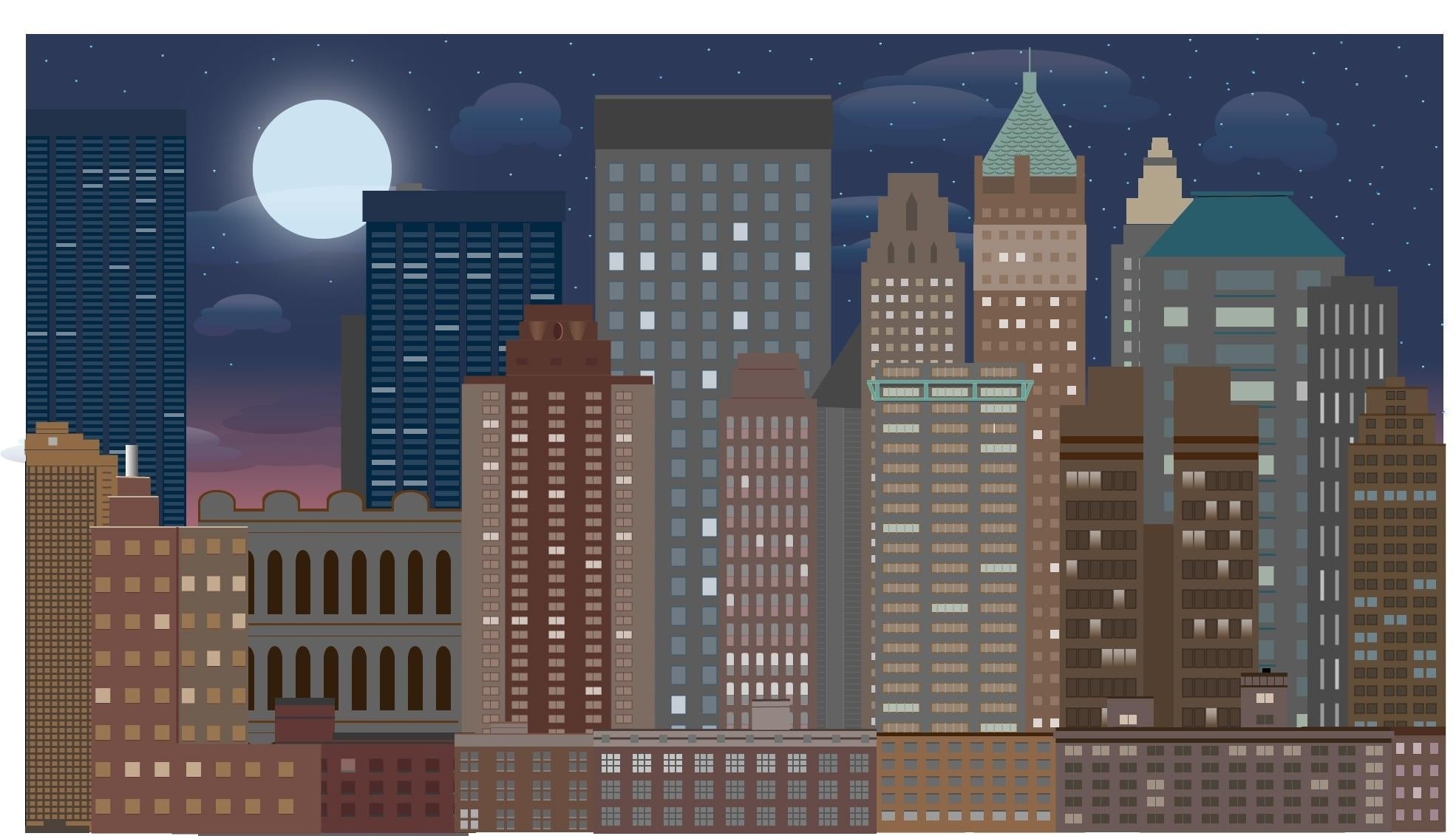 Nightscape - student project