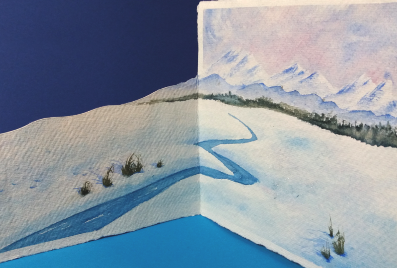 Winter Xmas card