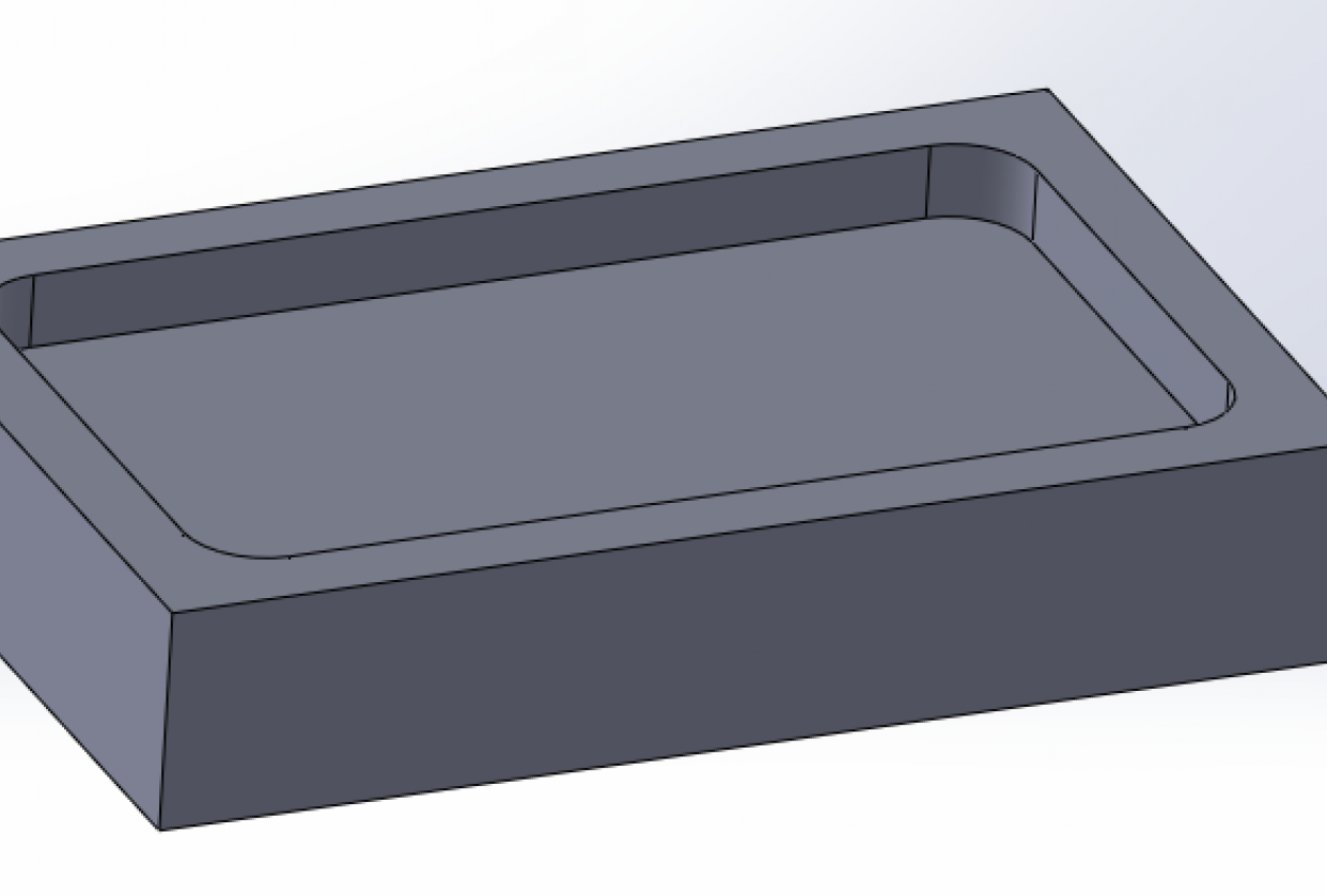 a box with a pocket - student project