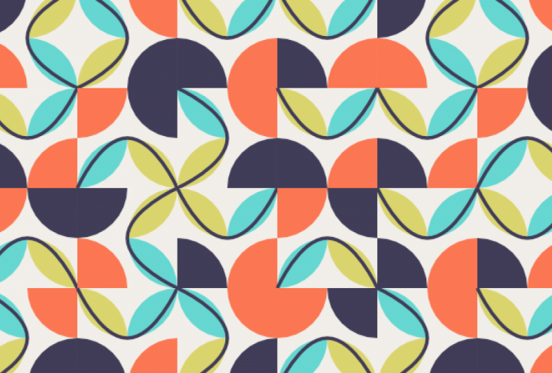 Random truchet patterns